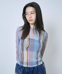 JOINT WORKS | PISCESS/パイシス Holographic Mesh Top(Tシャツ/カットソー)