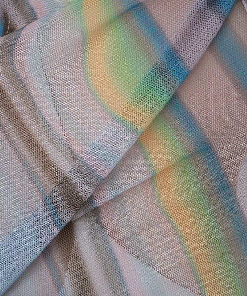 JOINT WORKS（ジョイントワークス）の「PISCESS/パイシス Holographic Mesh Top（Tシャツ/カットソー・レディース・サックスブルー・FREE）」の15枚目の写真