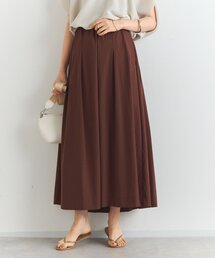un dix cors | 《夏に快適・セットアップ対応◎》撥水加工・接触冷感タックギャザーフレアスカート(スカート)