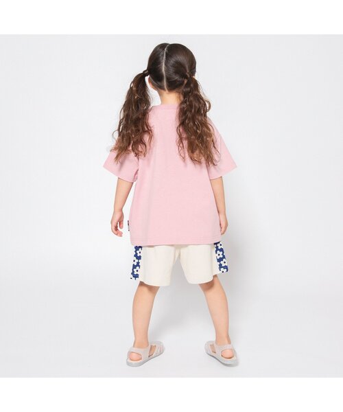 BREEZE（ブリーズ）の「サイド総柄切替カットソーパンツ（その他パンツ・キッズ・ブラック/オフホワイト/グリーン/ピンク/イエロー・80/90/100/110/120/130/140）」の21枚目の写真