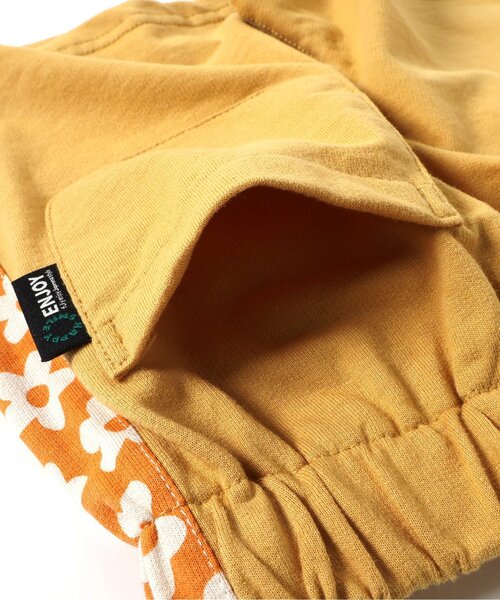 BREEZE（ブリーズ）の「サイド総柄切替カットソーパンツ（その他パンツ・キッズ・ブラック/オフホワイト/グリーン/ピンク/イエロー・80/90/100/110/120/130/140）」の14枚目の写真