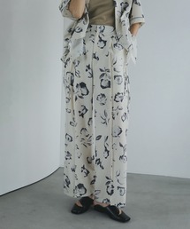 MANOF | BLURRED FLOWER WIDE PANTS(その他パンツ)