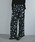 MANOF�i�}�m�t�j�́uBLURRED FLOWER WIDE PANTS�i���̑��p���c�j�v�b�u���b�N