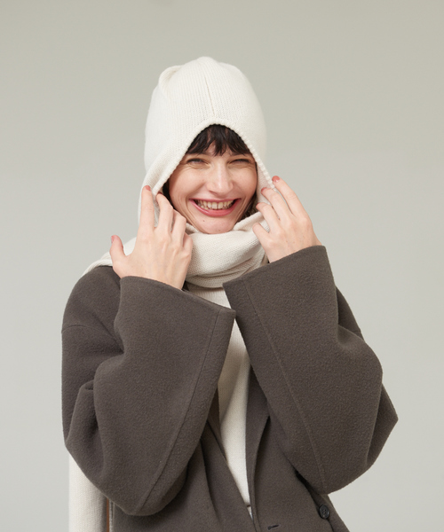 pas de calais ウールスヌード ベージュ　新品未使用 pas de calais ウールスヌード ベージュ 新品未使用 ウール混