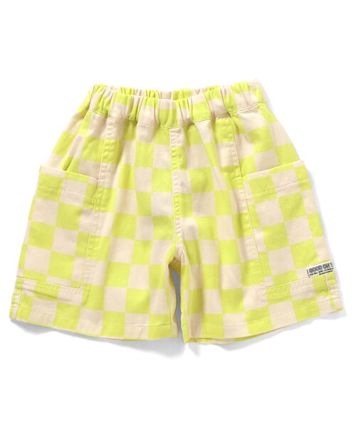 BREEZE(ブリーズ)の「【ジュニア対応】サイドポケットハーフパンツ(その他パンツ・キッズ・レインボー/ラベンダー/ライム/ベージュ/インディゴブルー/レッド/アイボリー/グリーン/ブラック/ミント・150/130/140/120/100/90/80/110)」の4枚目の写真