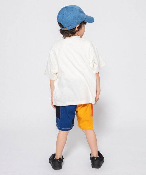 BREEZE(ブリーズ)の「【ジュニア対応】サイドポケットハーフパンツ(その他パンツ・キッズ・レインボー/ラベンダー/ライム/ベージュ/インディゴブルー/レッド/アイボリー/グリーン/ブラック/ミント・150/130/140/120/100/90/80/110)」の14枚目の写真