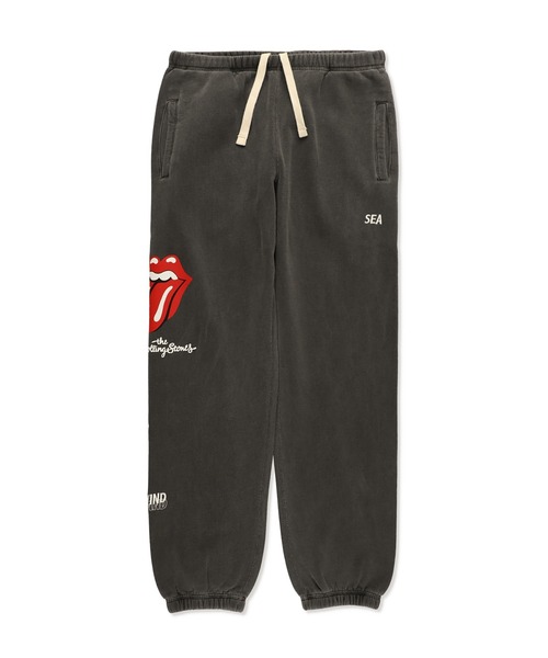 WIND AND SEA(ウィンダンシー)の「The Rolling Stones x RWC x WDS Camper Pant(スウェットパンツ・メンズ・ブラック/オリーブ・S)」の2枚目の写真
