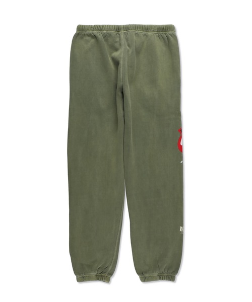 WIND AND SEA(ウィンダンシー)の「The Rolling Stones x RWC x WDS Camper Pant(スウェットパンツ・メンズ・ブラック/オリーブ・S)」の14枚目の写真
