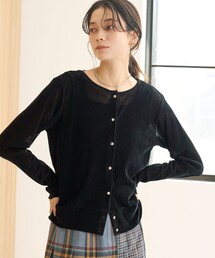 green label relaxing | 極みシアーフロッキーカーデ(カーディガン/ボレロ)