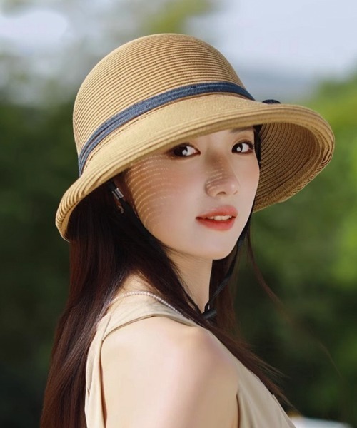 美品　カシラ　麦わらハット　ツバ広 つば広ハット （つば広ハット｜帽子通販｜CA4LA（カシラ）公式
