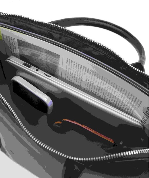 Rename（リネーム）の「Rename 合皮 ビジネスリュック（バックパック/リュック・メンズ・ブラック・FREE）」の2枚目の写真