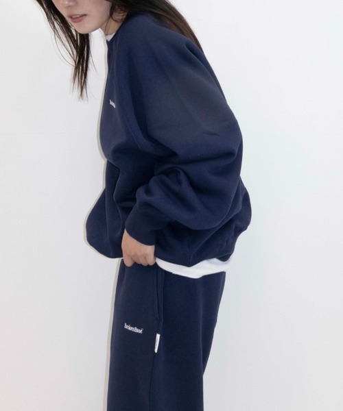BROKEN BASE（ブロークンベース）の「スウェットカットソー（スウェット・メンズ・ネイビー・MEDIUM）」の6枚目の写真