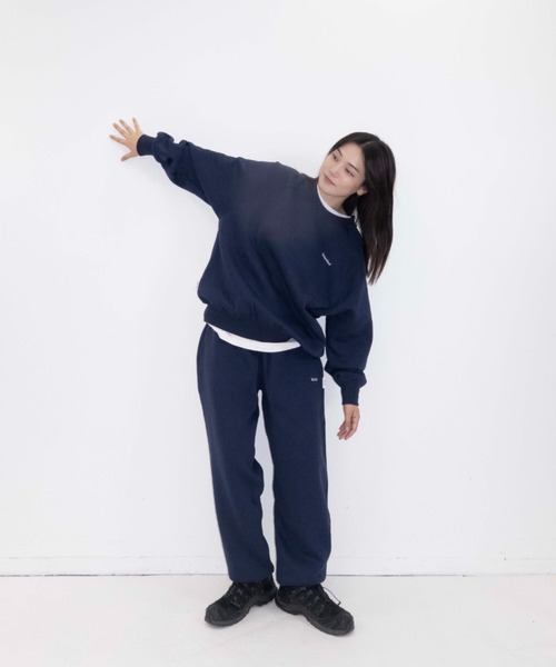 BROKEN BASE（ブロークンベース）の「スウェットカットソー（スウェット・メンズ・ネイビー・MEDIUM）」の7枚目の写真