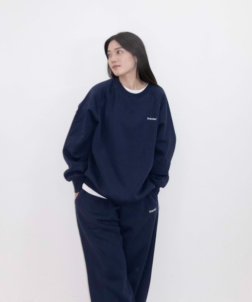 BROKEN BASE（ブロークンベース）の「スウェットカットソー（スウェット・メンズ・ネイビー・MEDIUM）」の8枚目の写真