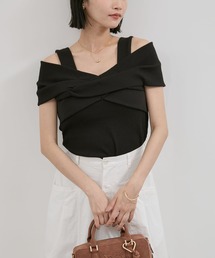 VIS | 【夏トク価格】2WAYねじれオフショルプルオーバー(ニット/セーター)