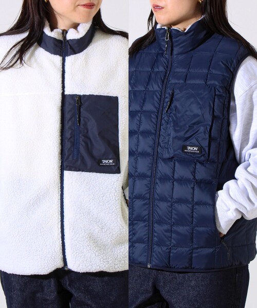 TAION(�^�C�I��)�́y2WAY�Œ��񂹂�z�yUNISEX�zGLOSTER�z�F�ʒ� TAION�{�A×�_�E���x�X�g(�_�E���x�X�g)