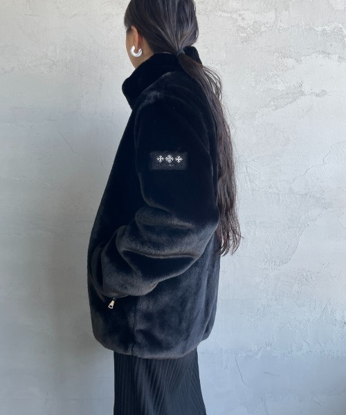 WEB限定】[TATRAS/タトラス] ASTONI ファーブルゾン（ブルゾン