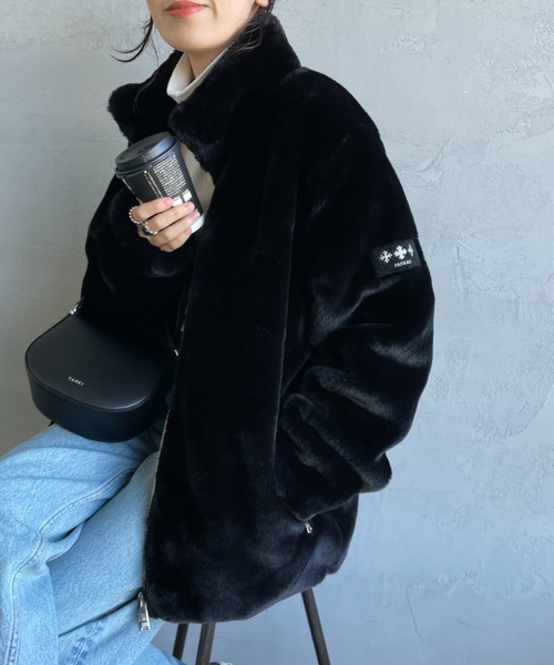 新品未使用タトラス　ファーブルゾン WEB限定】[TATRAS/タトラス] ASTONI ファーブルゾン（ブルゾン