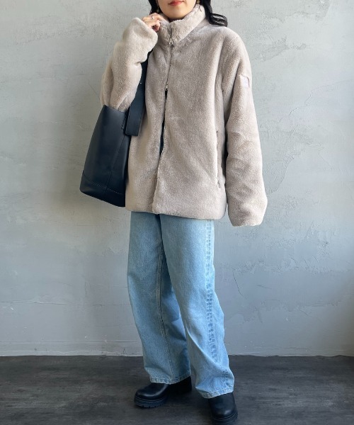 WEB限定】[TATRAS/タトラス] ASTONI ファーブルゾン（ブルゾン