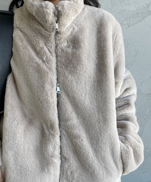 TATRAS（タトラス）の「[TATRAS/タトラス] ASTONI ファーブルゾン（ブルゾン・レディース・ライトグレー/ブラック・3/2/4）」の15枚目の写真