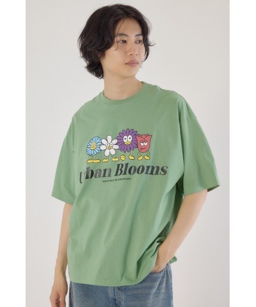RODEO CROWNS WIDE BOWL（ロデオクラウンズワイドボウル）の「NEW SPECIES Tシャツ（Tシャツ/カットソー・メンズ・ホワイト/グリーン/ブラック・MEDIUM/LARGE）」の3枚目の写真