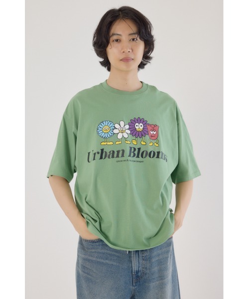 RODEO CROWNS WIDE BOWL（ロデオクラウンズワイドボウル）の「NEW SPECIES Tシャツ（Tシャツ/カットソー・メンズ・ホワイト/グリーン/ブラック・MEDIUM/LARGE）」の20枚目の写真