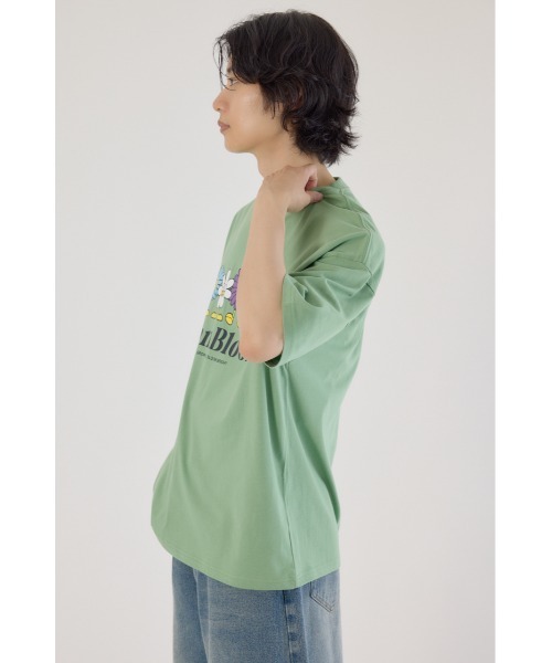 RODEO CROWNS WIDE BOWL（ロデオクラウンズワイドボウル）の「NEW SPECIES Tシャツ（Tシャツ/カットソー・メンズ・ホワイト/グリーン/ブラック・MEDIUM/LARGE）」の21枚目の写真