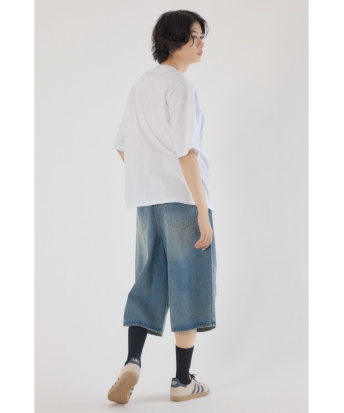 RODEO CROWNS WIDE BOWL（ロデオクラウンズワイドボウル）の「NEW SPECIES Tシャツ（Tシャツ/カットソー・メンズ・ホワイト/グリーン/ブラック・MEDIUM/LARGE）」の5枚目の写真