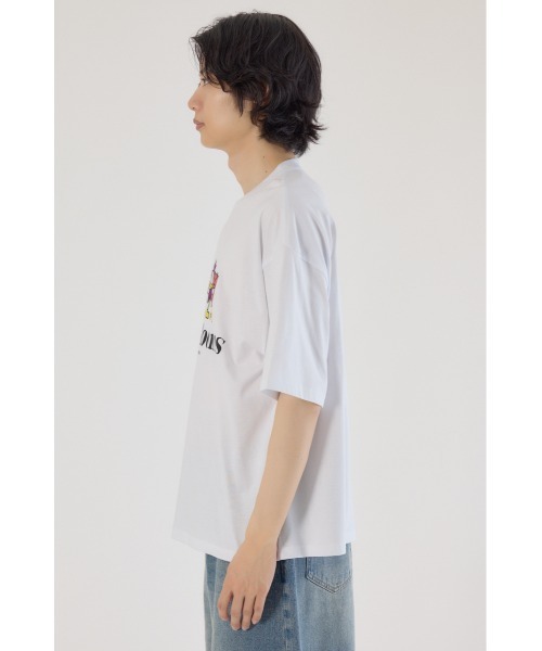 RODEO CROWNS WIDE BOWL（ロデオクラウンズワイドボウル）の「NEW SPECIES Tシャツ（Tシャツ/カットソー・メンズ・ホワイト/グリーン/ブラック・MEDIUM/LARGE）」の7枚目の写真