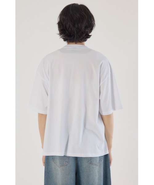 RODEO CROWNS WIDE BOWL（ロデオクラウンズワイドボウル）の「NEW SPECIES Tシャツ（Tシャツ/カットソー・メンズ・ホワイト/グリーン/ブラック・MEDIUM/LARGE）」の8枚目の写真