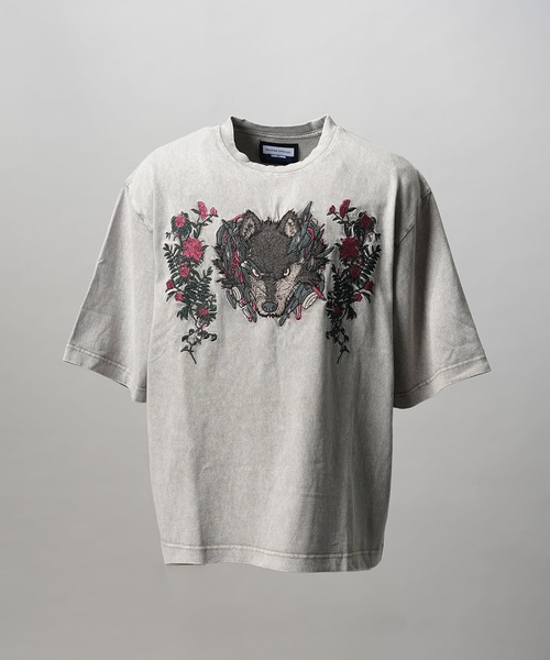 MAISON SPECIAL Prime-Over Crew Neck Tシャツ UNISEX》Various Artists Embroidery Prime-Over Crew Neck T
