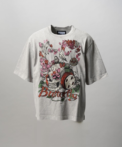 MAISON SPECIAL(メゾンスペシャル)の「《UNISEX》Various Artists Embroidery Prime-Over Crew Neck T-Shirt/アーティスト刺繍プライムオーバークルーネックTシャツ【MAISON SPECIAL/メゾンスペシャル】(Tシャツ/カットソー・メンズ・その他8/その他10/その他5/その他1/その他3/その他6/その他4/その他7/その他9/その他2・1/2/0)」の6枚目の写真