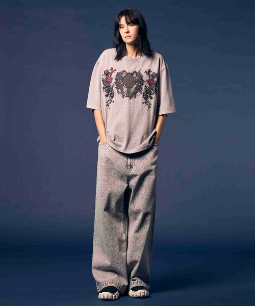 MAISON SPECIAL(メゾンスペシャル)の「《UNISEX》Various Artists Embroidery Prime-Over Crew Neck T-Shirt/アーティスト刺繍プライムオーバークルーネックTシャツ【MAISON SPECIAL/メゾンスペシャル】(Tシャツ/カットソー・メンズ・その他8/その他10/その他5/その他1/その他3/その他6/その他4/その他7/その他9/その他2・1/2/0)」の17枚目の写真