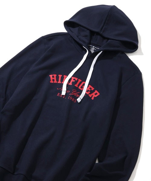TOMMY HILFIGER（トミーヒルフィガー）の「【TOMMY HILFIGER/トミーヒルフィガー】 ロゴ ライトウェイトパーカー（パーカー・メンズ・ネイビー・S/M/L）」の8枚目の写真