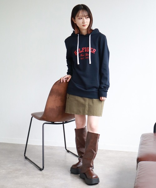 TOMMY HILFIGER（トミーヒルフィガー）の「【TOMMY HILFIGER/トミーヒルフィガー】 ロゴ ライトウェイトパーカー（パーカー・メンズ・ネイビー・S/M/L）」の5枚目の写真