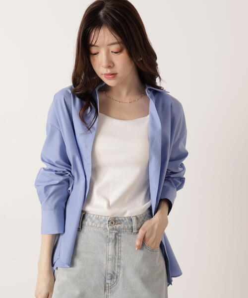 PROPORTION BODY DRESSING（プロポーションボディドレッシング）の「＜ウォッシャブル＞バックリボンシャツ / 1215210911（シャツ/ブラウス・レディース・ホワイト/ブルー系その他/ブルー・FREE）」の14枚目の写真