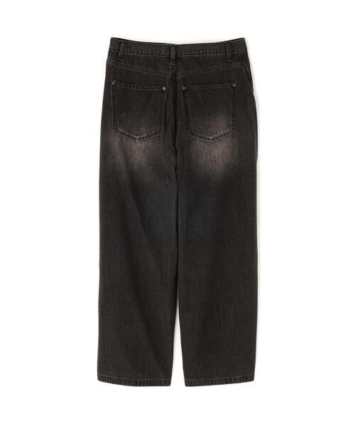 NOT4NERD/ノットフォーナード/Linen Curved Wide Pants（デニム