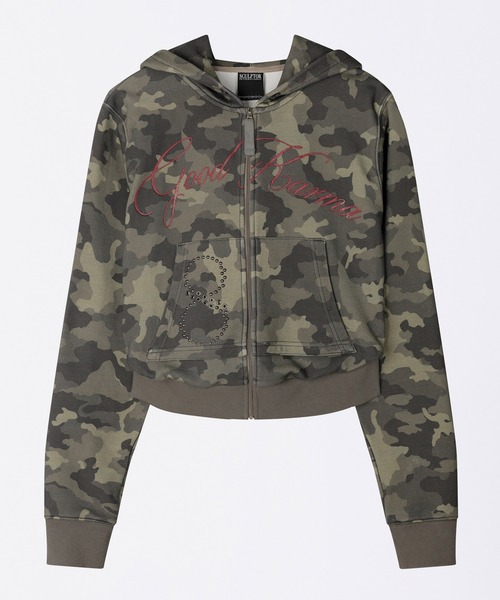 セール】Karma Hooded Zip-Up（パーカー）｜SCULPTOR（スカルプター