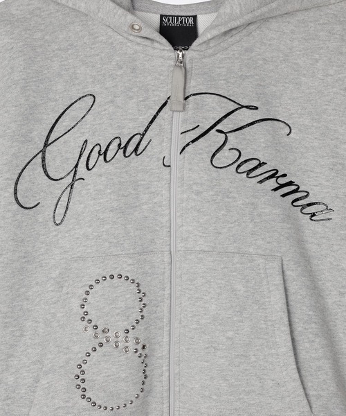 セール】Karma Hooded Zip-Up（パーカー）｜SCULPTOR（スカルプター