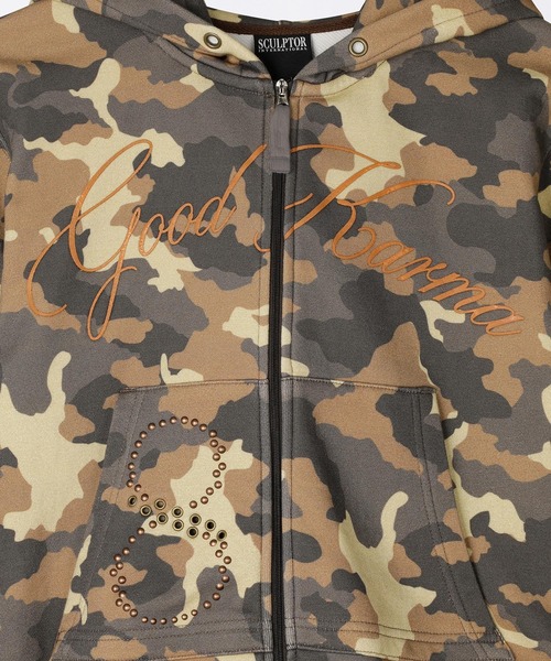 セール】Karma Hooded Zip-Up（パーカー）｜SCULPTOR（スカルプター