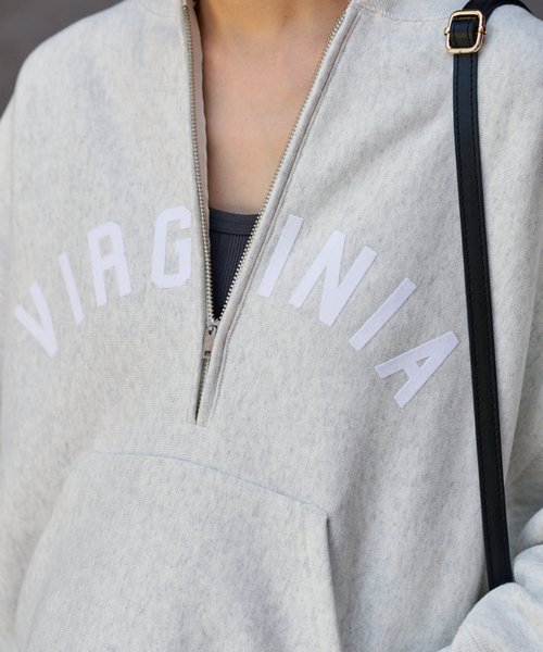 Champion/チャンピオン 別注REVERSE WEAVE11.5OZロゴハーフジップ