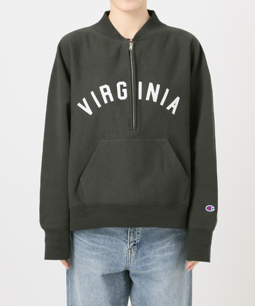 Champion/チャンピオン 別注REVERSE WEAVE11.5OZロゴハーフジップ