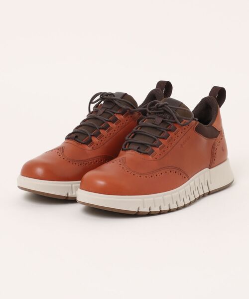 ECCO(エコー)の「防水 歩ける革靴 GRUUV STUDIO レースアップシューズ 軽量 高品質レザー(ドレスシューズ・メンズ・ブラウン・41/42/43/40)」の2枚目の写真