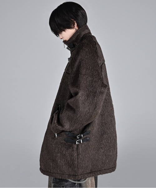 ADRER(アドラー)の「Bear piping shaggy blouson/ベアーパイピングシャギーブルゾン(ブルゾン・メンズ・ブラック/ブラウン・S/XS/L/M)」の14枚目の写真