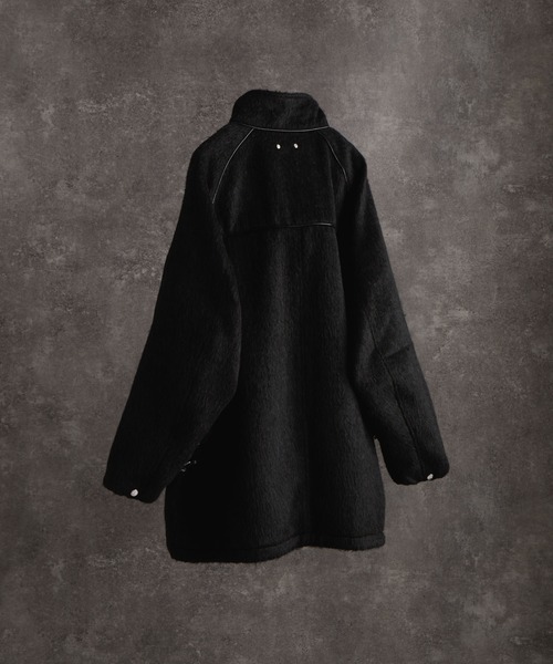 Bear piping shaggy blouson/ベアーパイピングシャギーブルゾン