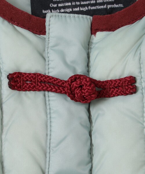 TAION（タイオン）の「【別注】TAION / チャイナボタン インナーダウン ブルゾン 2025FW（100～140cm）（ダウンジャケット/コート・キッズ・チャコールグレー/ミント・100/110/120/130/140）」の22枚目の写真