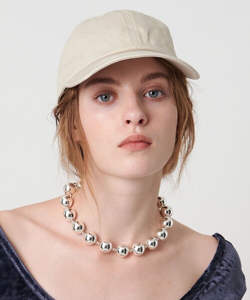 ASTRAET（アストラット）の「＜ASTRAET＞コットン ベースボールキャップ（キャップ・レディース・ライトブルー/ブラック/ライトピンク/ダークブラウン/ベージュ・FREE）」の3枚目の写真