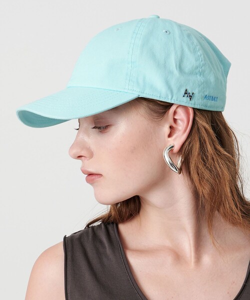 ASTRAET（アストラット）の「＜ASTRAET＞コットン ベースボールキャップ（キャップ・レディース・ライトブルー/ブラック/ライトピンク/ダークブラウン/ベージュ・FREE）」の4枚目の写真