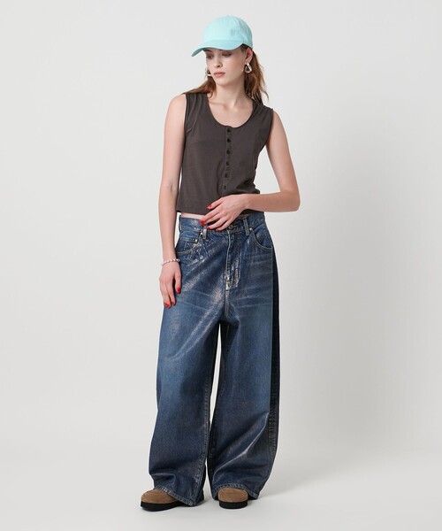 ASTRAET（アストラット）の「＜ASTRAET＞コットン ベースボールキャップ（キャップ・レディース・ライトブルー/ブラック/ライトピンク/ダークブラウン/ベージュ・FREE）」の15枚目の写真