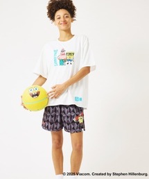 SPALDING（スポルディング）の「【SPALDING/スポルディング】Tシャツ スポンジ・ボブ ドレスアップ/プリントT-シャツ・UVカット（Tシャツ/カットソー）」